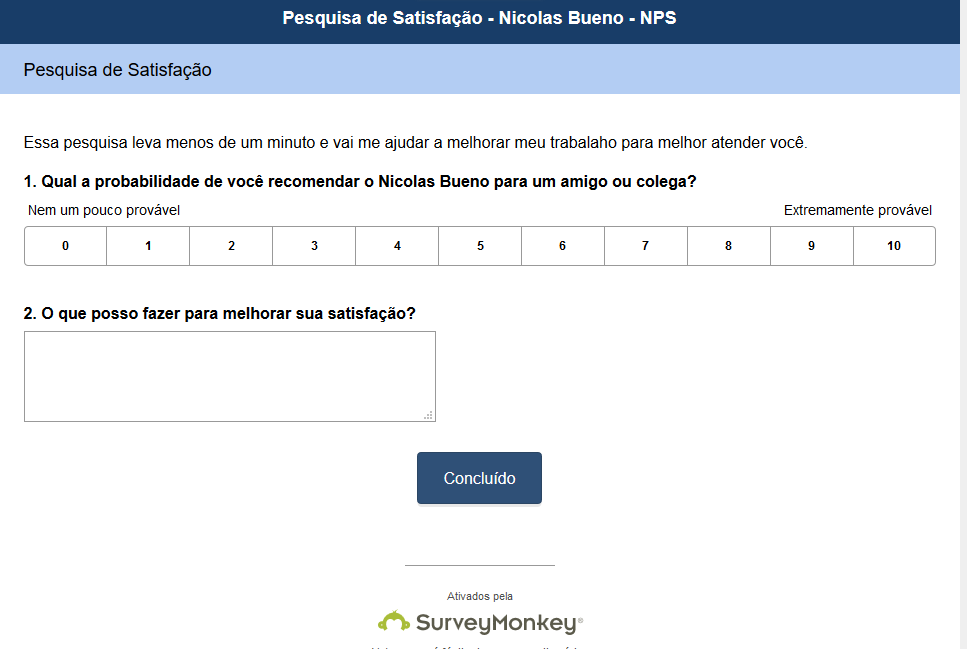 NicolasBueno Como pedir a satisfação de seus clientes usando o NPS 3